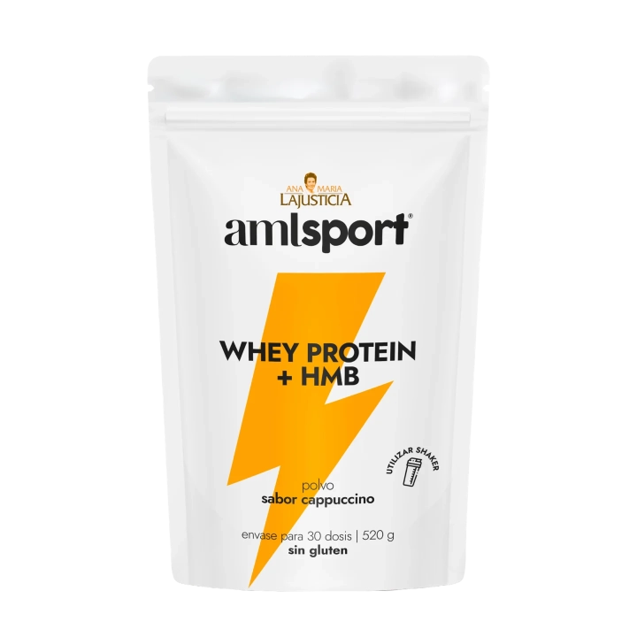Whey Protein with HMB – Cappuccino, 520 g