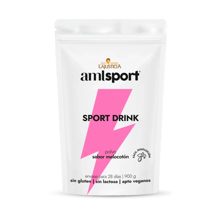Bebida Isotónica Sport Drink Melocotón (900 g)