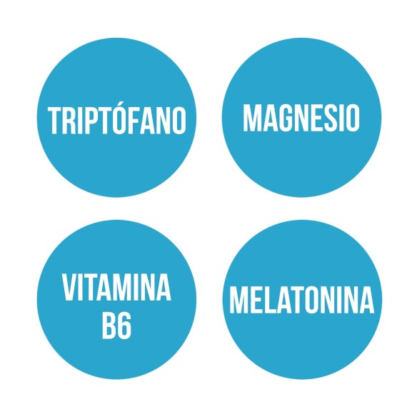 TRIPTOFANO CON MELATONINA + MAGNESIO Y VIT.B6 (60 comp.)