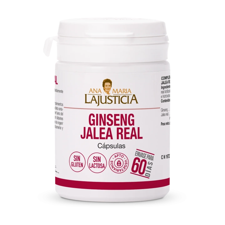 Ginseng con Jalea Real – 60 cápsulas