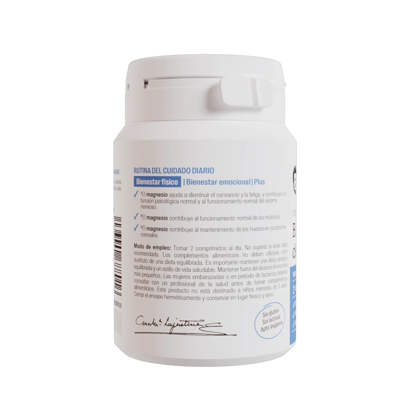Bisglicinato de Magnesio de Alta Absorción (60 comp.)