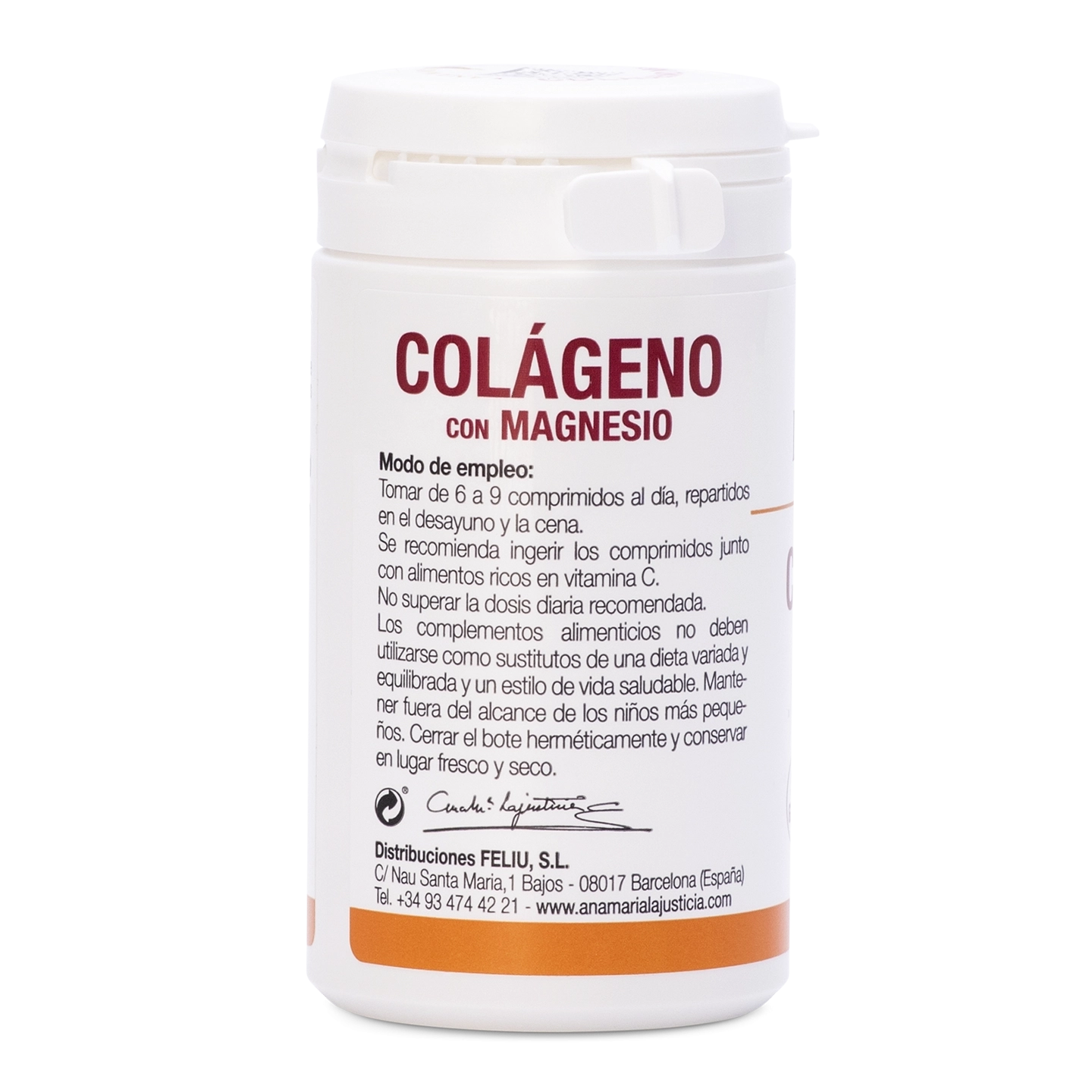 Colágeno con Magnesio – 75 comprimidos