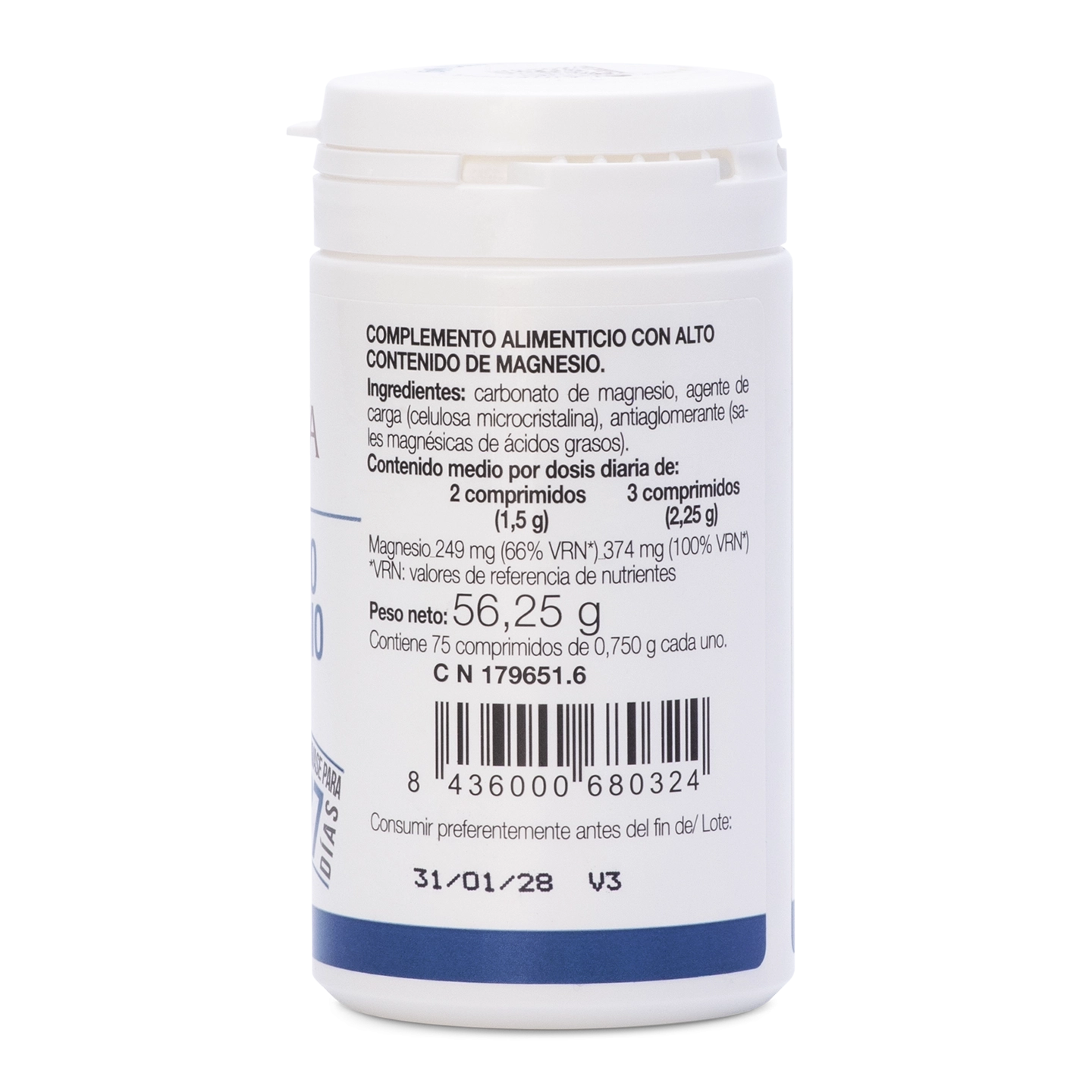 Magnesium Carbonate – 75 Tablets