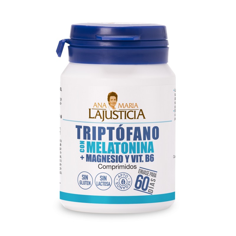 TRYPTOPHAN WITH MELATONIN + MAGNESIUM AND VITAMIN B6 (60 tablets)