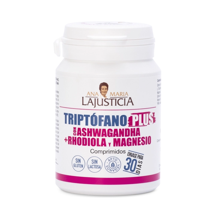 Tryptophan, Ashwagandha, Rhodiola & Magnesium 60 Tablets