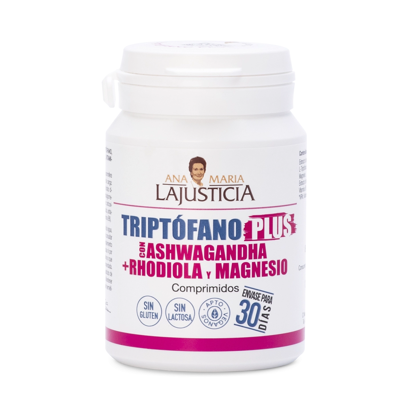Tryptophan, Ashwagandha, Rhodiola & Magnesium 60 Tablets
