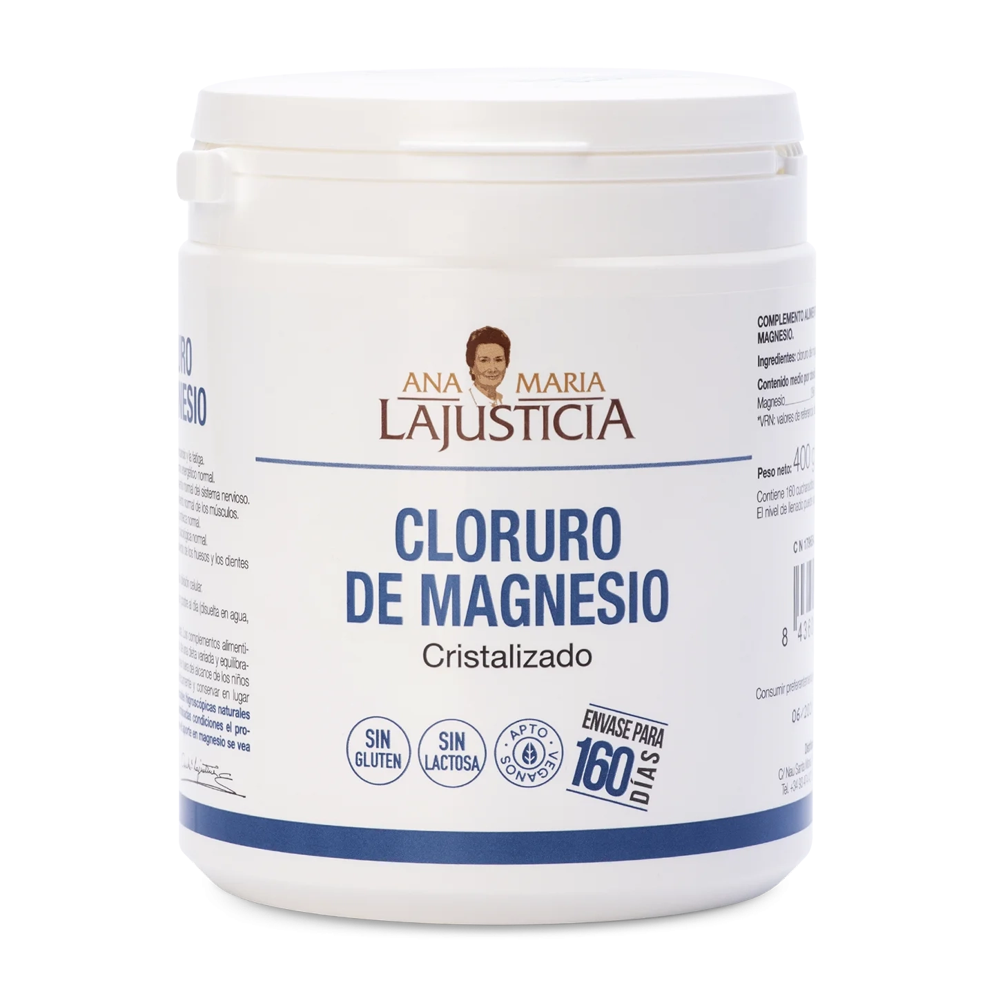 Crystallised Magnesium Chloride – Powder 400 g