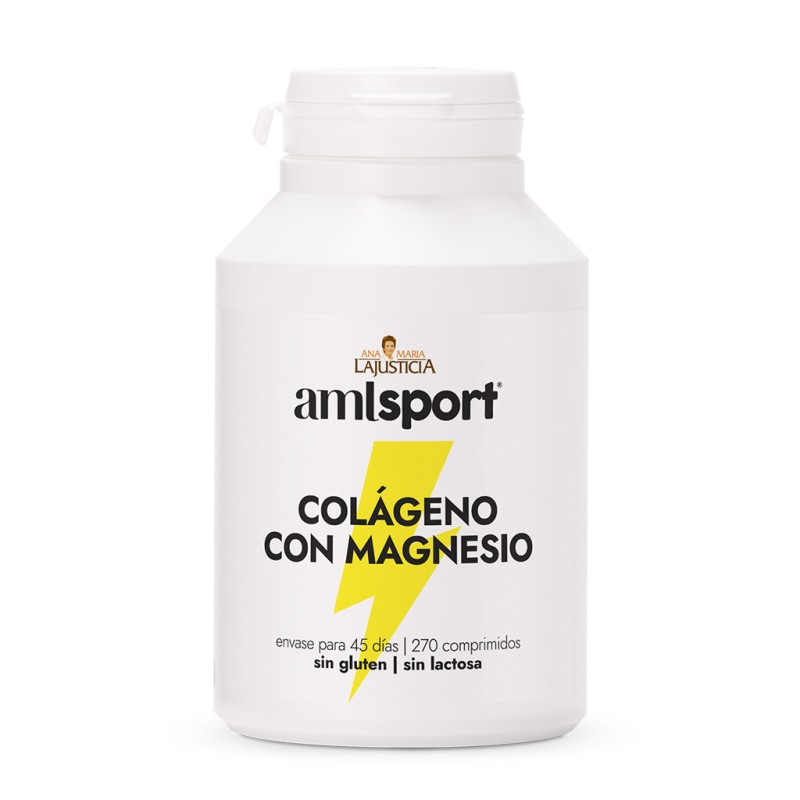 COLAGENO CON MAGNESIO (270 comprimidos) AMLSPORT