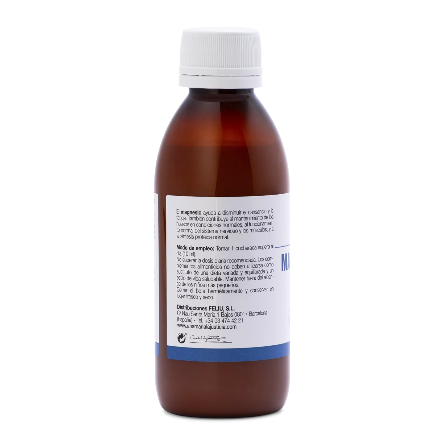 Magnesio Total Bebible Sabor Limón (200 ml)