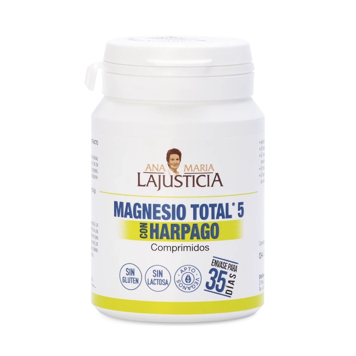 Magnesio Total 5 with Devil's Claw – 70 Tablets