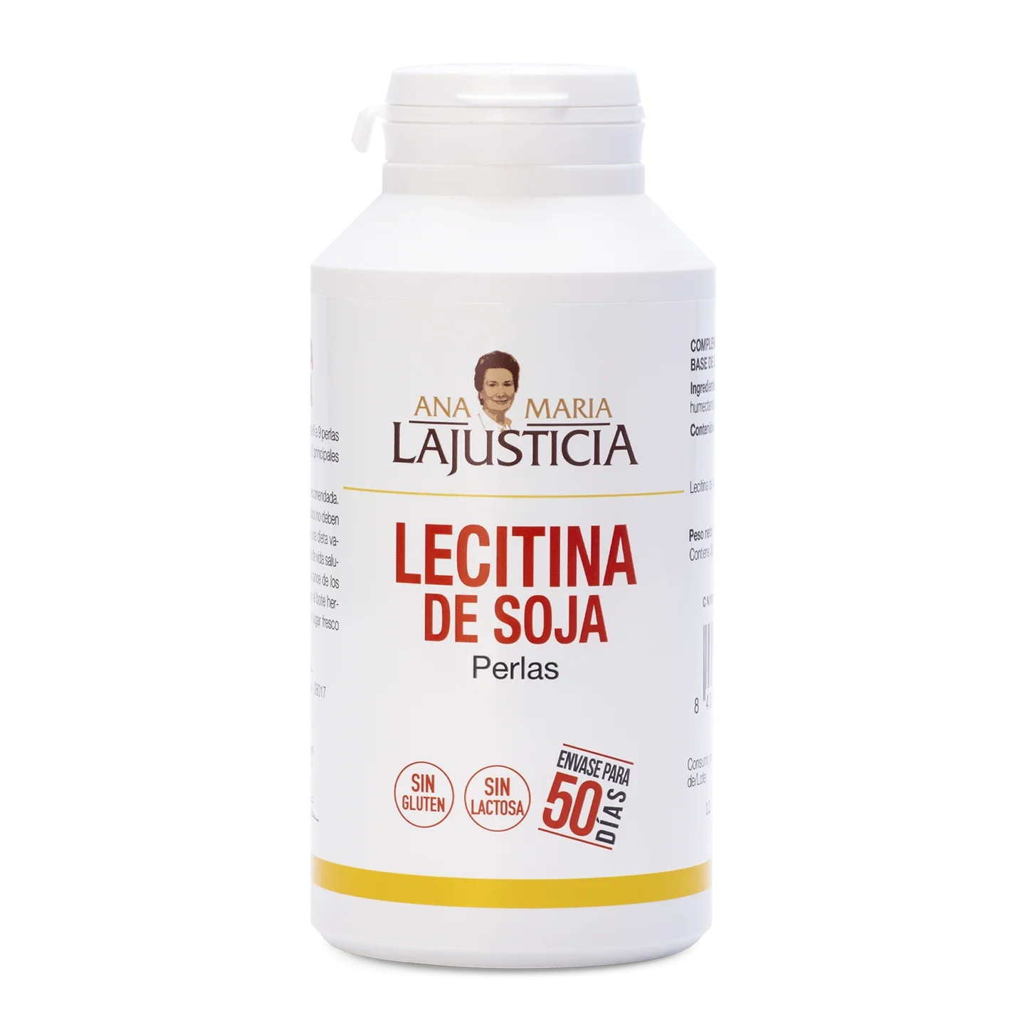 Lecitina de Soja – 300 perlas