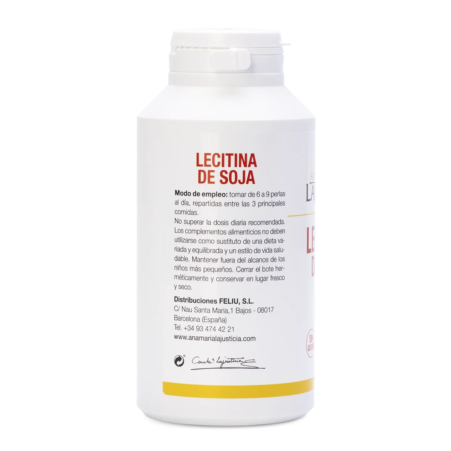 Soya Lecithin – 300 Softgels