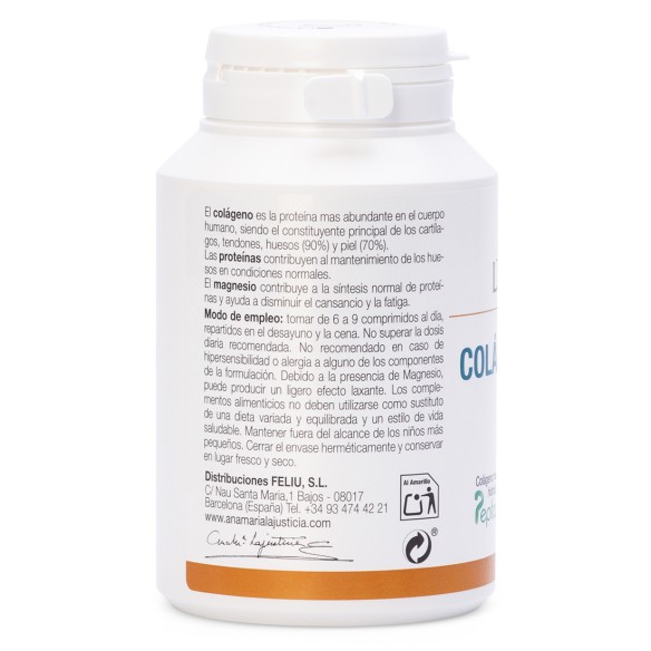 MARINE COLLAGEN WITH MAGNESIUM (180 tablets) Lemon flavour