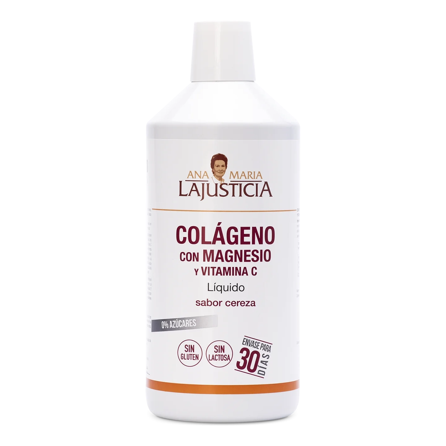 Colágeno con Magnesio y Vit. C – Cereza, Líquido 1 L