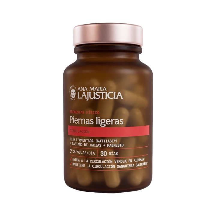 Piernas Ligeras con Nattiase®, Castaño de Indias y Magnesio (60 comp.)