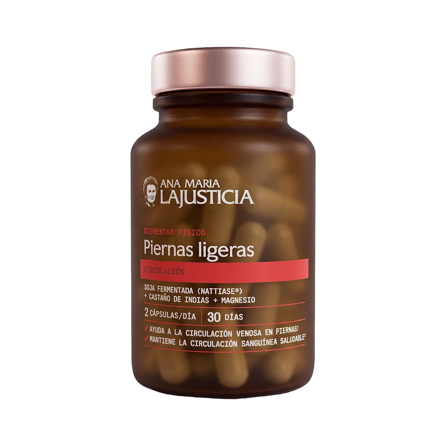 Piernas Ligeras con Nattiase®, Castaño de Indias y Magnesio (60 comp.)