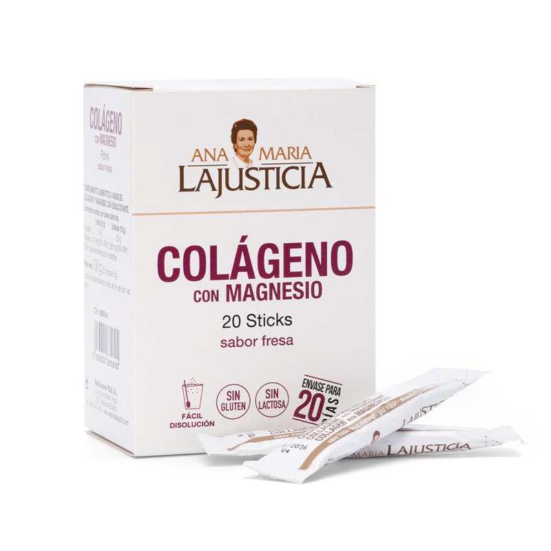 COLLAGEN WITH MAGNESIUM Strawberry flavor (20...