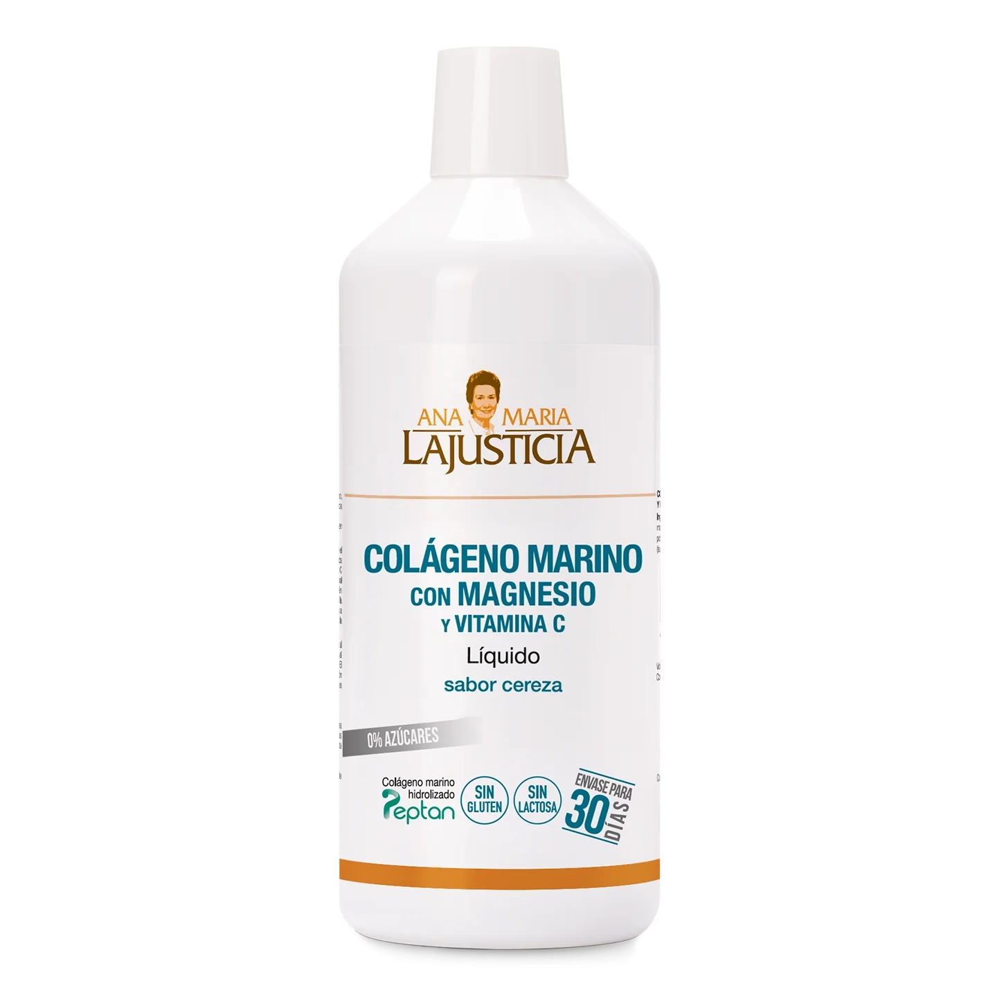 Hydrolysed Marine Collagen with Magnesium and Vitamin C, Cherry Flavour (1 L)
