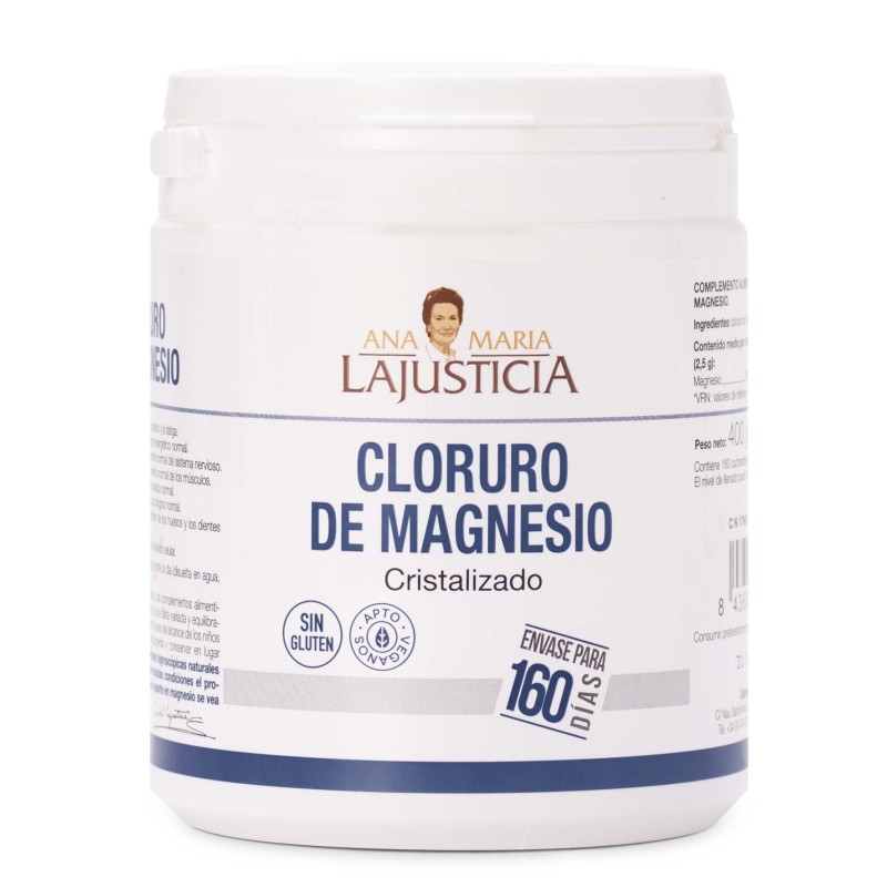 CLORURO DE MAGNESIO (400 gr) - Cristalizado
