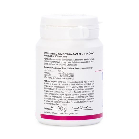 TRYPTOPHAN WITH MAGNESIUM + VITAMIN B6 (60 tablets)