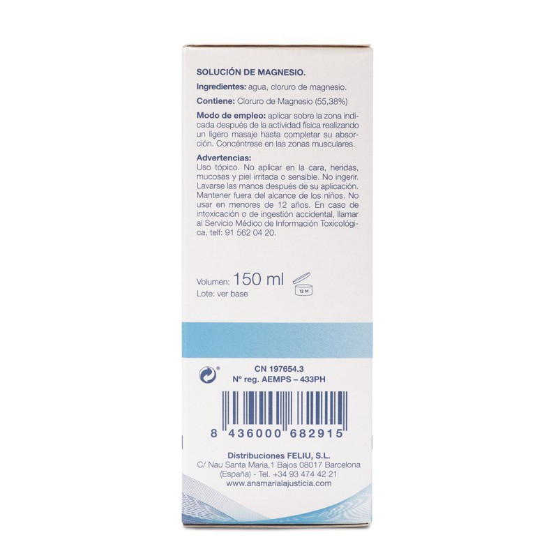 ACEITE DE MAGNESIO (150 ml)