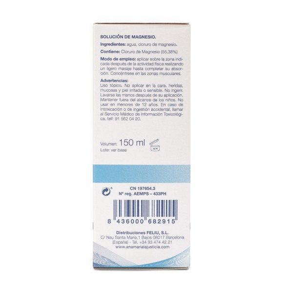 ACEITE DE MAGNESIO (150 ml)