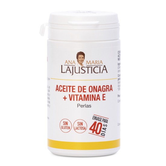 ACEITE DE ONAGRA + VITAMINA E (80 perlas)