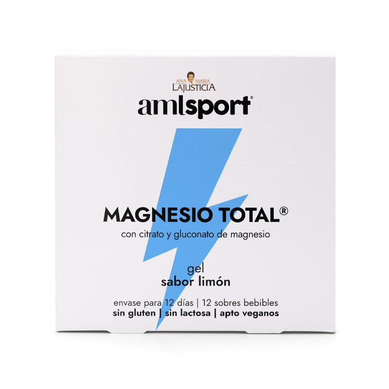 MAGNESIO TOTAL GEL Lemon flavour (12 sachets...