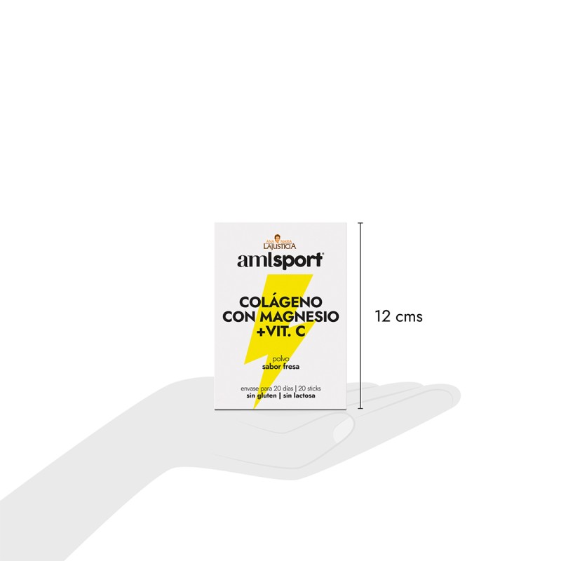 COLAGENO CON MAGNESIO + VIT.C Sabor fresa (20...