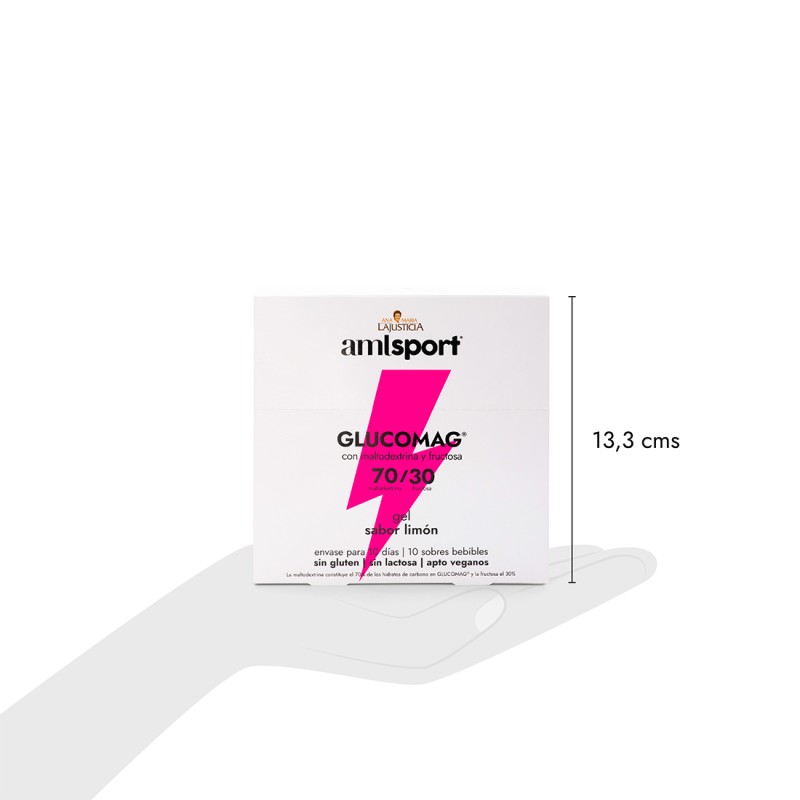 GLUCOMAG 70/30 GEL Lemon flavour (10 sachets...