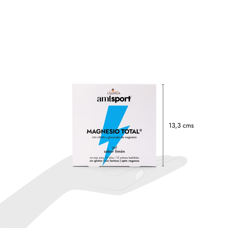 MAGNESIO TOTAL GEL Lemon flavour (12 sachets...