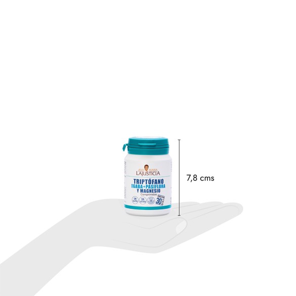 TRYPTOPHAN WITH GABA + PASSIONFLOWER AND MAGNESIUM  (60 tablets)