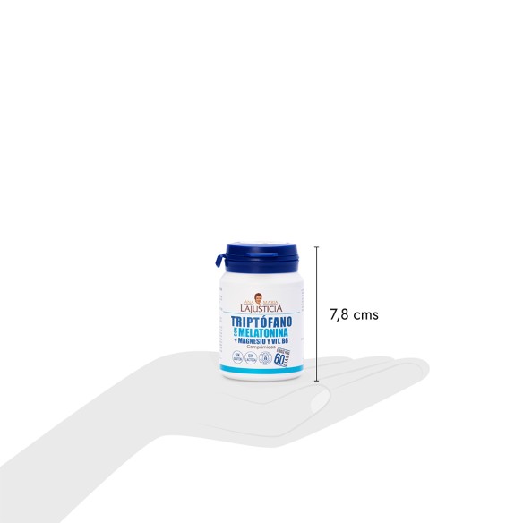 TRIPTOFANO CON MELATONINA + MAGNESIO Y VIT.B6 (60 comp.)