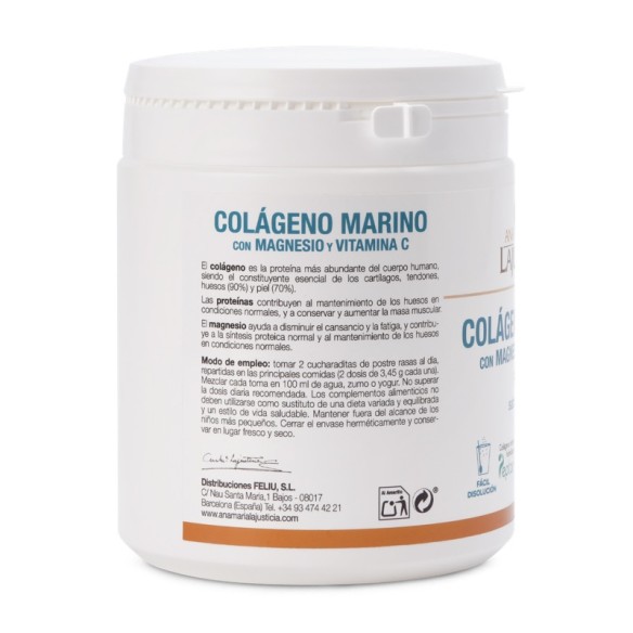 COLÁGENO MARINO CON MAGNESIO Y VITAMINA C Sabor sandía (350 gr) - Polvo