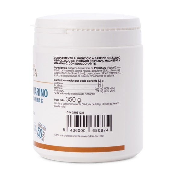 COLÁGENO MARINO CON MAGNESIO Y VITAMINA C Sabor sandía (350 gr) - Polvo