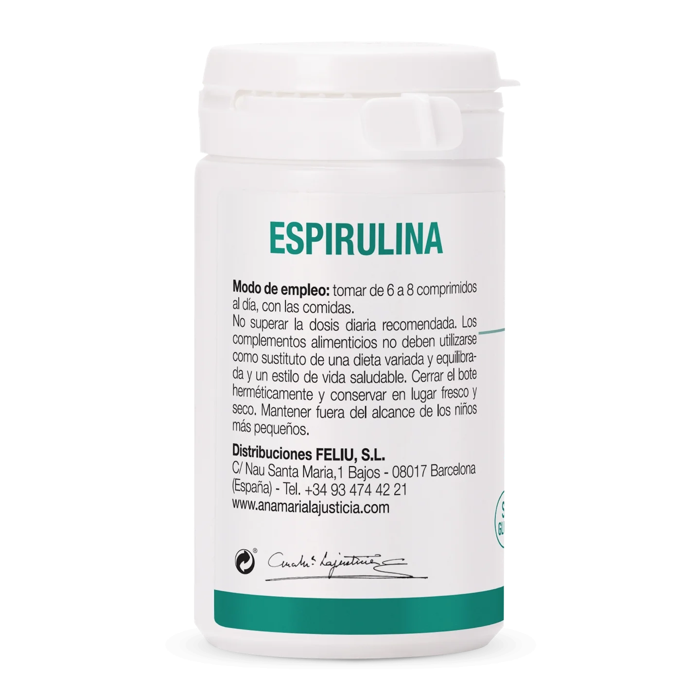 Espirulina – 160 comprimidos