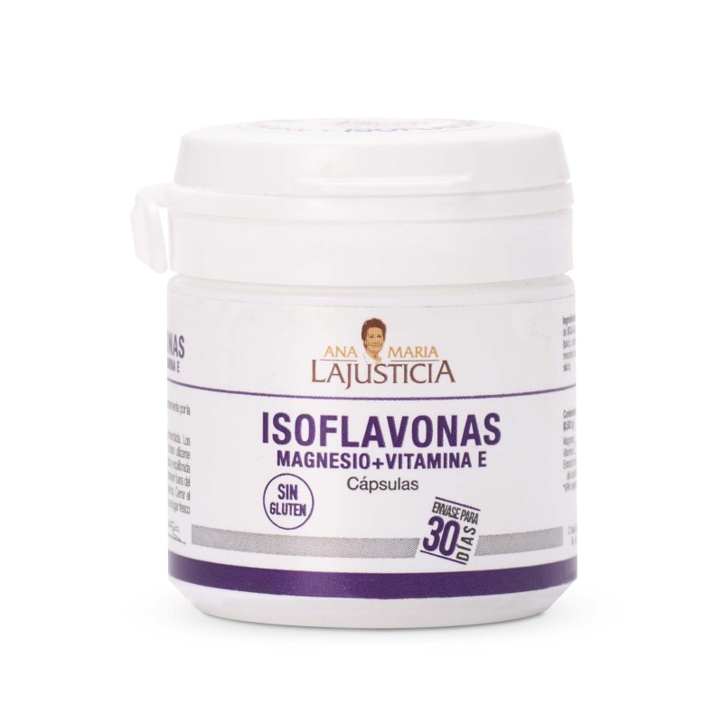 ISOFLAVONES WITH MAGNESIUM + VITAMIN E   (30 cap.)