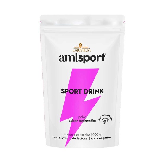 SPORT DRINK (900 GR) SABOR MELOCOTON AMLSPORT