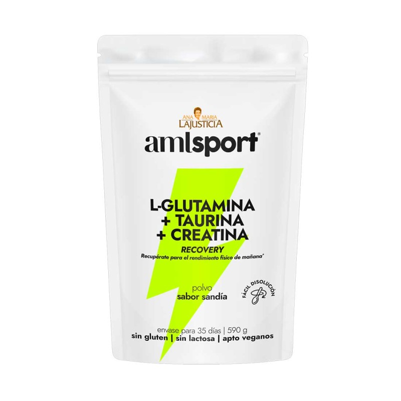 L-GLUTAMINA + TAURINA + CREATINA (590 GR) SABOR...