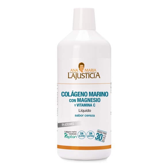 COLÁGENO MARINO CON MAGNESIO + VIT.C Sabor cereza (1L) - Líquido