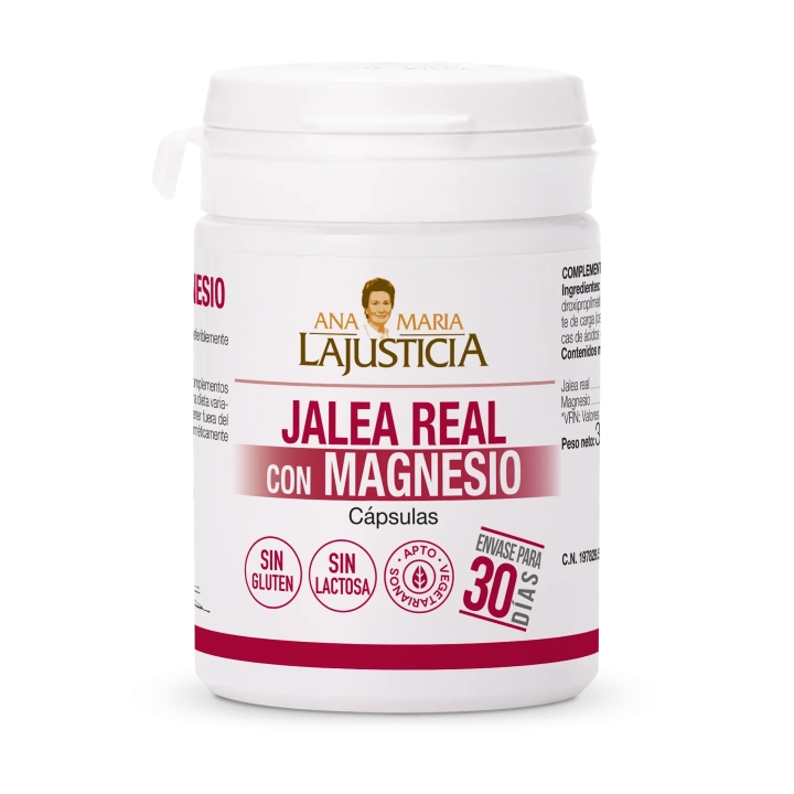 Jalea Real con Magnesio – 60 cápsulas