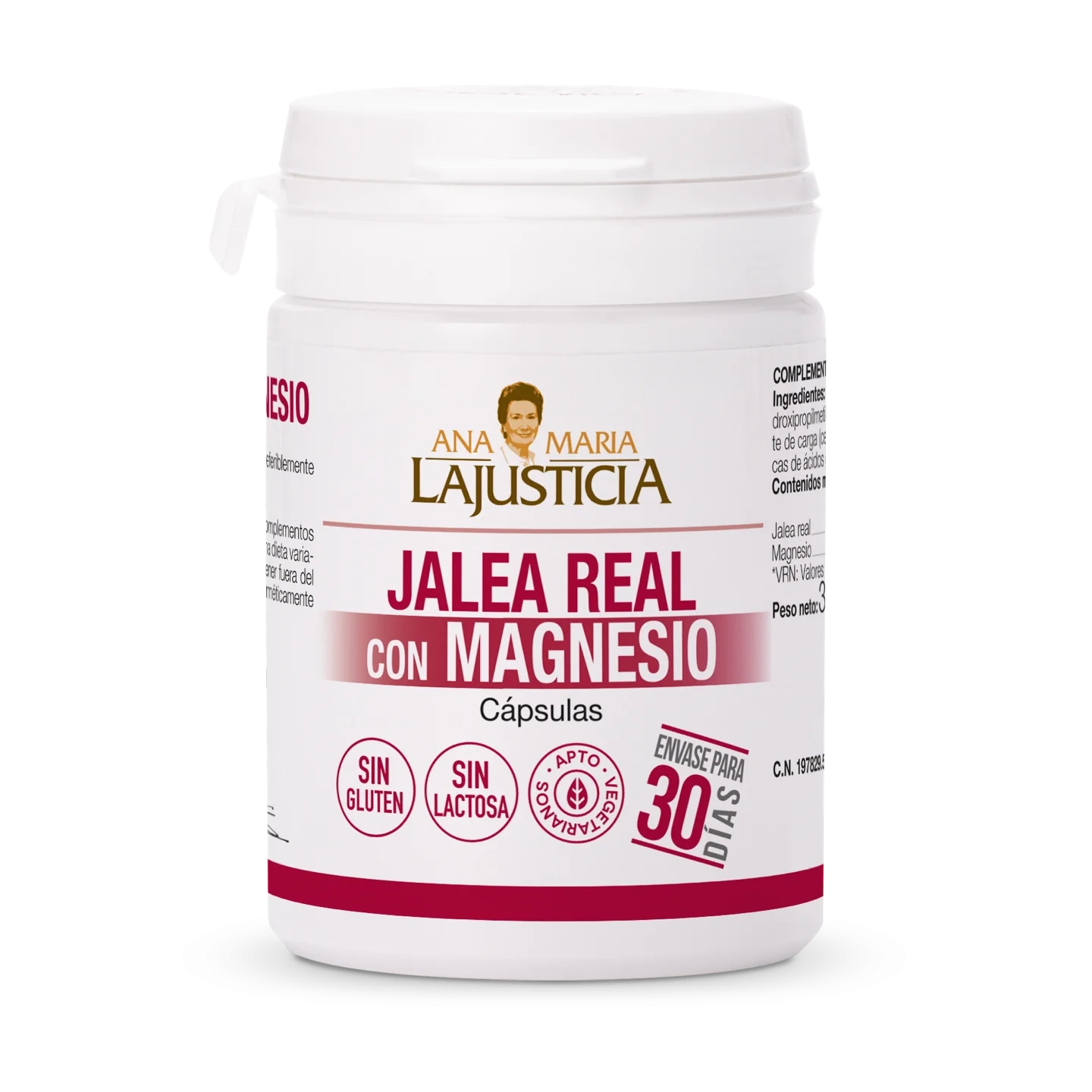 Jalea Real con Magnesio – 60 cápsulas