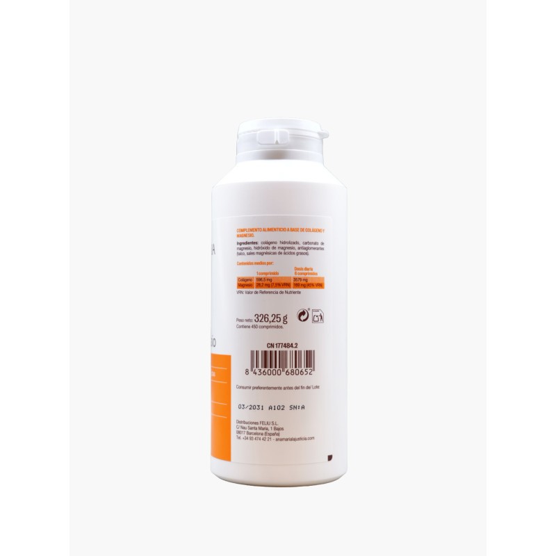COLAGENO CON MAGNESIO (450 comp.) - Formato...